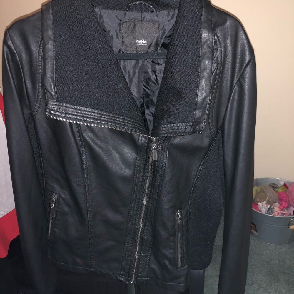 Leather jacket